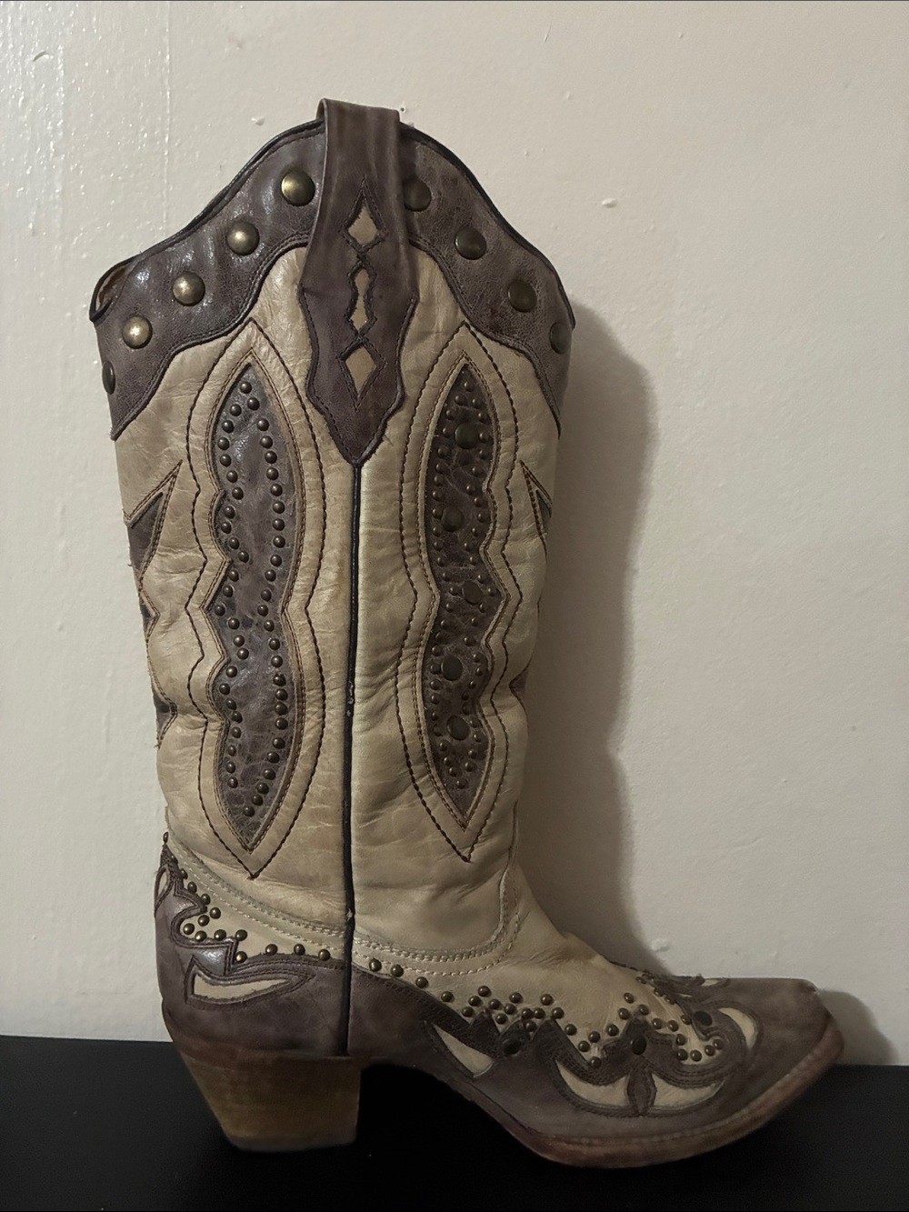 Corral boots cowboys boots angel wings cross women’s size 8.5 - Picture 2 of 12